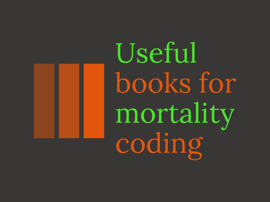 کتاب های مفید برای ثبت مرگ